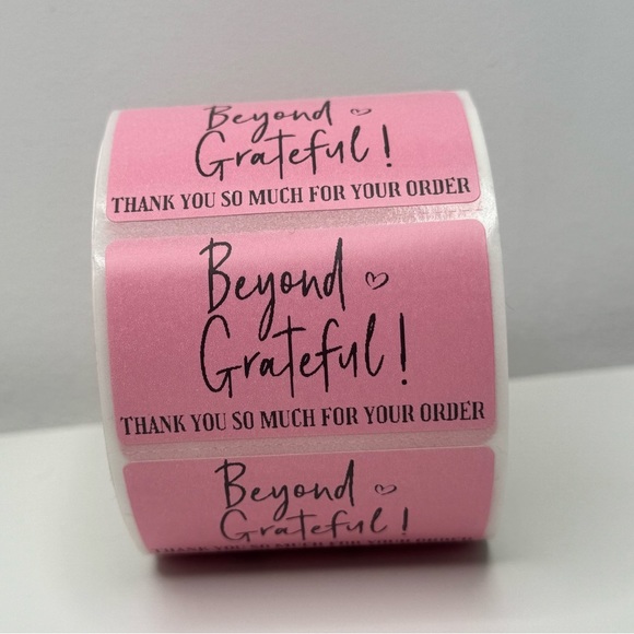 Thank You Stickers for Poshmark 2" | shipping supplies 100 pcs - Picture 7 of 13